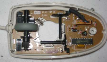ps2 mouse opened