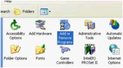 Add or Remove Programs in Windows XP