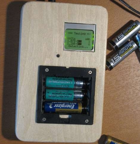 Rechargeable-Battery-Capacity-Tester