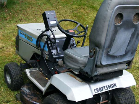 Efi riding lawn online mower