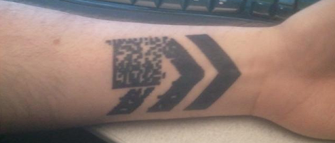 Barcode Tattoo Has A Lot Of Thought Put Into It | Hackaday