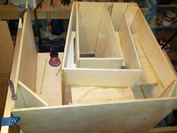 A Folded Horn Enclosure To Make The Most Out Of A Subwoofer Hackaday