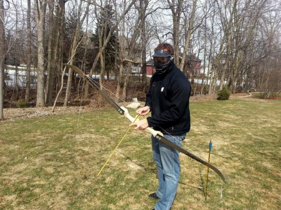 homemade compound bow