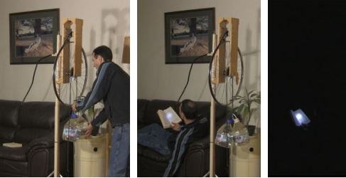 Homemade Gravity Light Doesn't Last Long But Proves The Concept! |