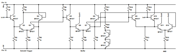 Block diagram of the HP 1820-0285