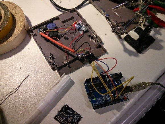 NES cartridge with arduino