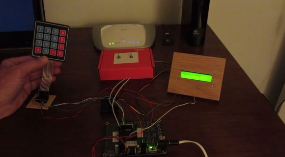 Homemade Alarm System Doesn't Lack
