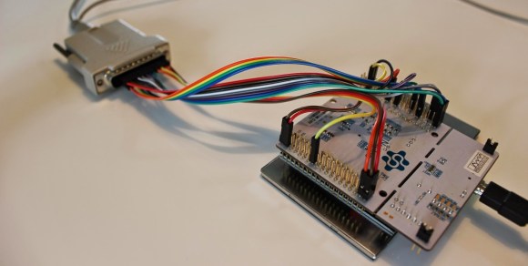 connecting parallel port web camera to gameduino 2