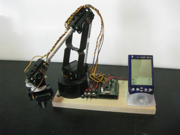 Robot Arm with PDA Brain