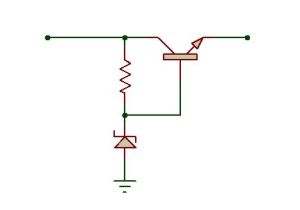 Common Base voltage regulator.