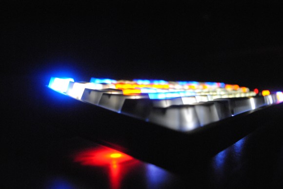 LED Keyboard with Custom Lights