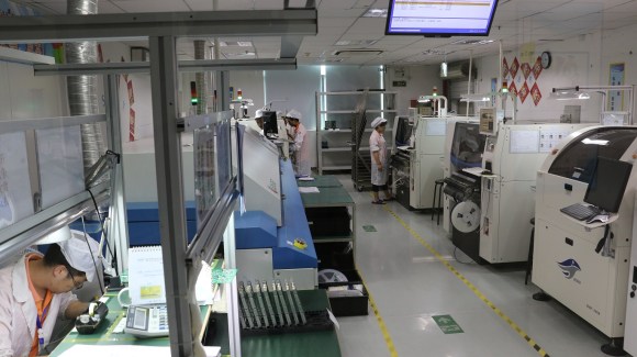 Assembly line in shenzhen
