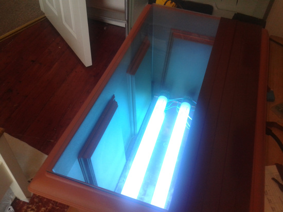 UV exposure box