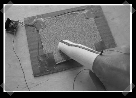 Knit Touchpad | Hackaday