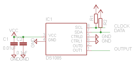 Parts: 133MHz-16.2kHz Programmable Oscillator (DS1077) | Hackaday