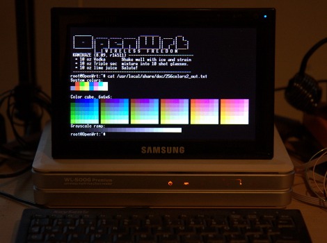 Adding A DisplayLink Monitor To A Linux Router | Hackaday