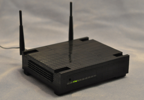 LEGO Router Case Bests Factory Finish | Hackaday