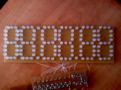 Six Digit LED Clock | Hackaday