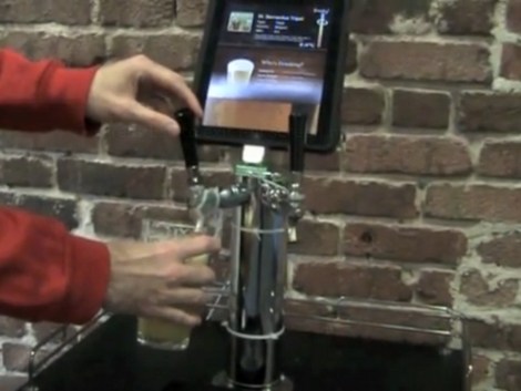 Beer Fridge Holds IPad Hostage | Hackaday