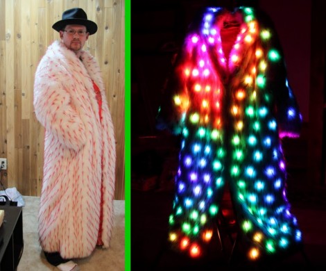 Dazzling Coat Sure To Be In Demand With, Pimp Fur Coat And Hat