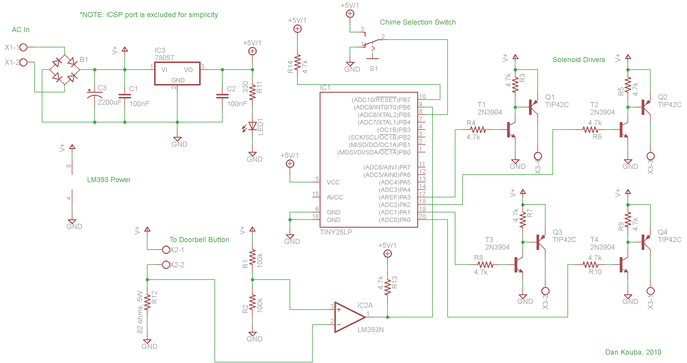 Replacing The Driver Board In An Old-school Door Chime | Hackaday