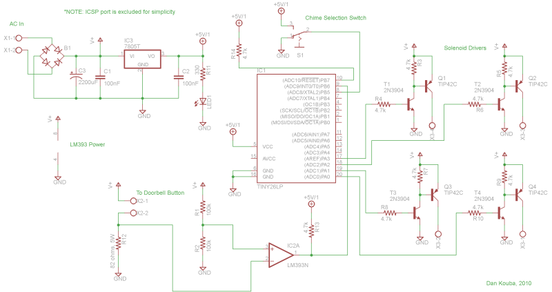 Replacing The Driver Board In An Old-school Door Chime | Hackaday