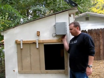 Automated Chicken Coop Door Is Solar -powered Hackaday