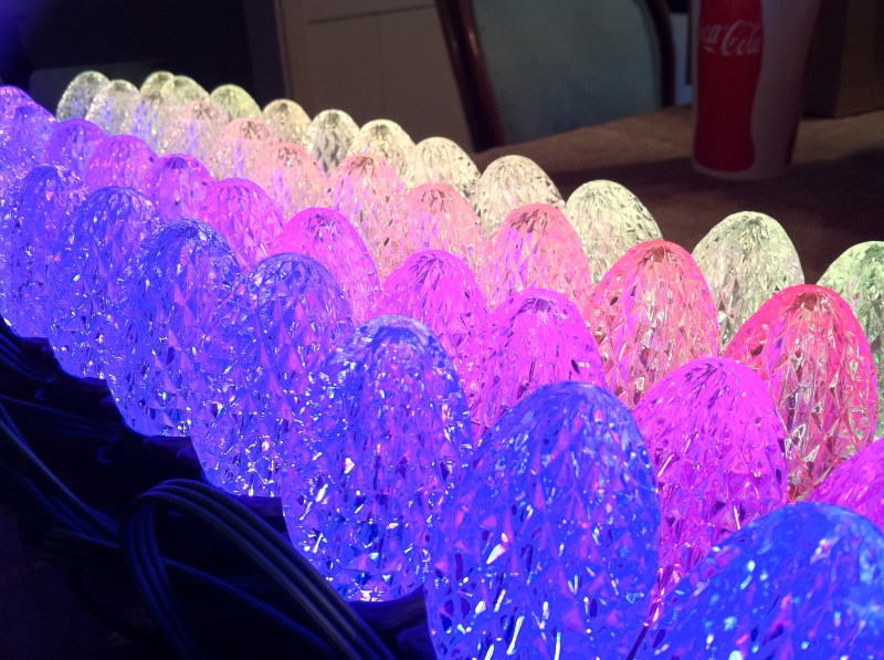 Hacked LED Christmas Lights | Hackaday