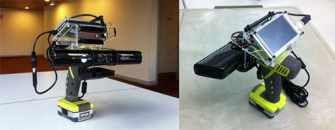 Drill-based Kinect Camera | Hackaday