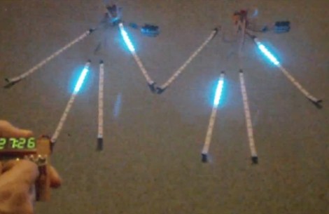 Radio-controlled LED Light Show | Hackaday