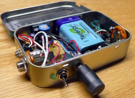LM386 Altoids Tin Amp | Hackaday