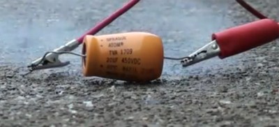 Blowing Up Capacitors Hackaday