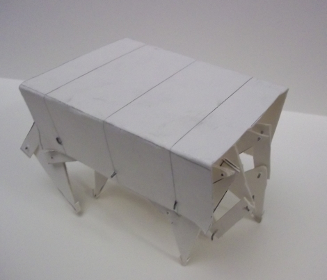 Papercraft Strandbeest Is A Great Rainy Day Project | Hackaday