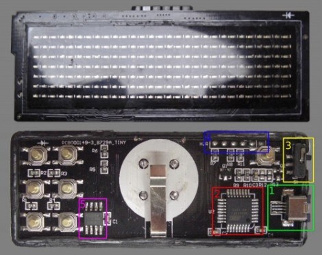 Reverse Engineering A Cheap LED Message Marquee | Hackaday