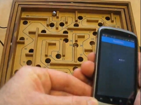 Android Controlled Labyrinth  Hackaday