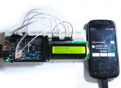 Character LCD Screen Add-on For Android Devices | Hackaday