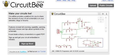 CircuitBee Makes Sharing Schematics And Circuit Diagrams Easy | Hackaday