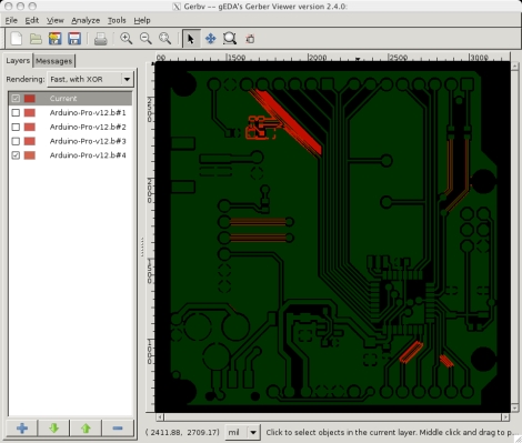 Как перевести gerber файлы в формат pcb