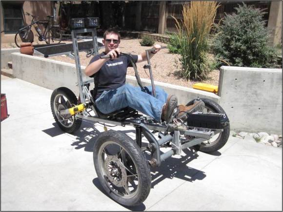 Three Wheel Hack 2 Horse Power 3 Wheeled Beast | Hackaday