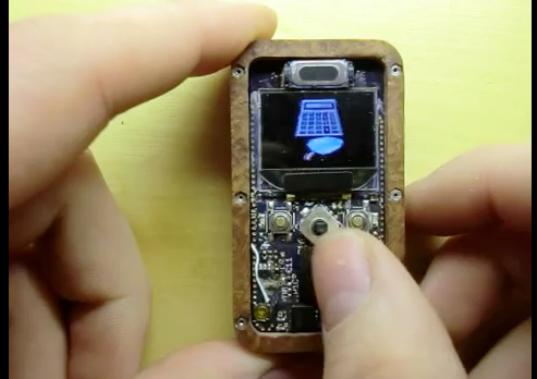 µPhone Is Small And Home Made | Hackaday