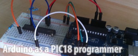 Arduino PIC Programmer Writes To 18F Family | Hackaday