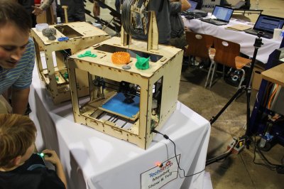 NC Maker Faire 2012 3D printer
