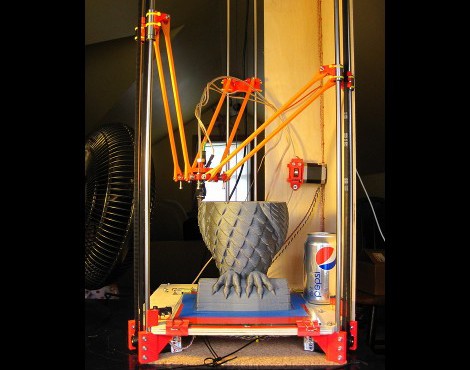 3D Printing With A Delta That Seems To Simplify The Concept | Hackaday