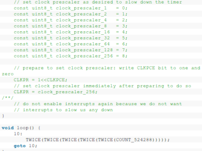 Thinking Outside The IDE To Make A Fast-counting Arduino | Hackaday image.