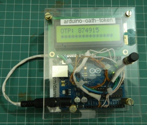 Time-based One-Time Passwords With An Arduino | Hackaday