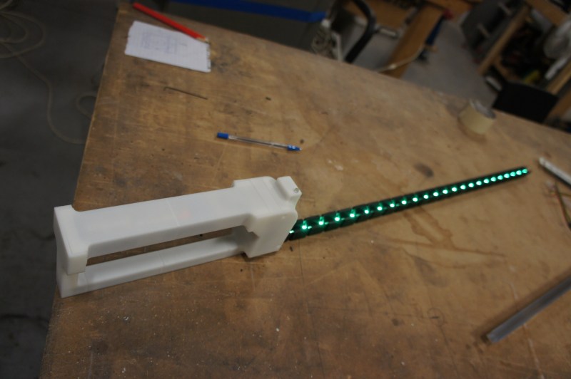 LED Wand Brings Ergonomics To Light Painting Hackaday