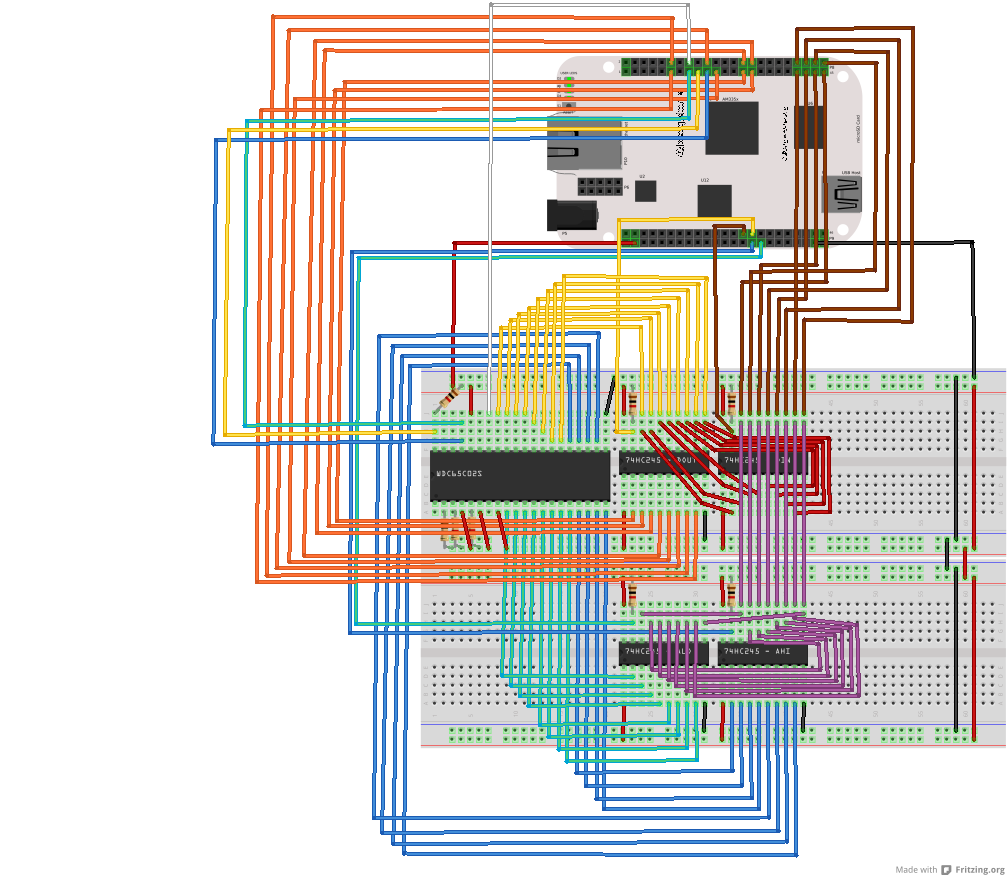 Discrete 6502 Processor Sucked Into Linux By A BeagleBone | Hackaday