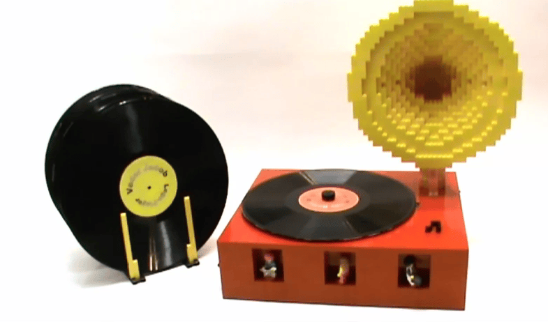 LEGO LP Player | Hackaday