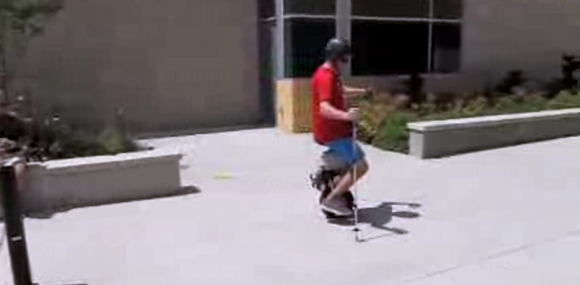 Self Balancing Unicycle Built From Old Scooter | Hackaday