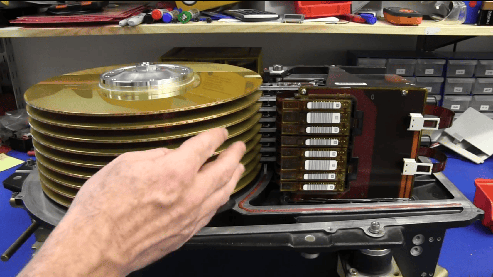 $250,000 Hard Drive Teardown | Hackaday